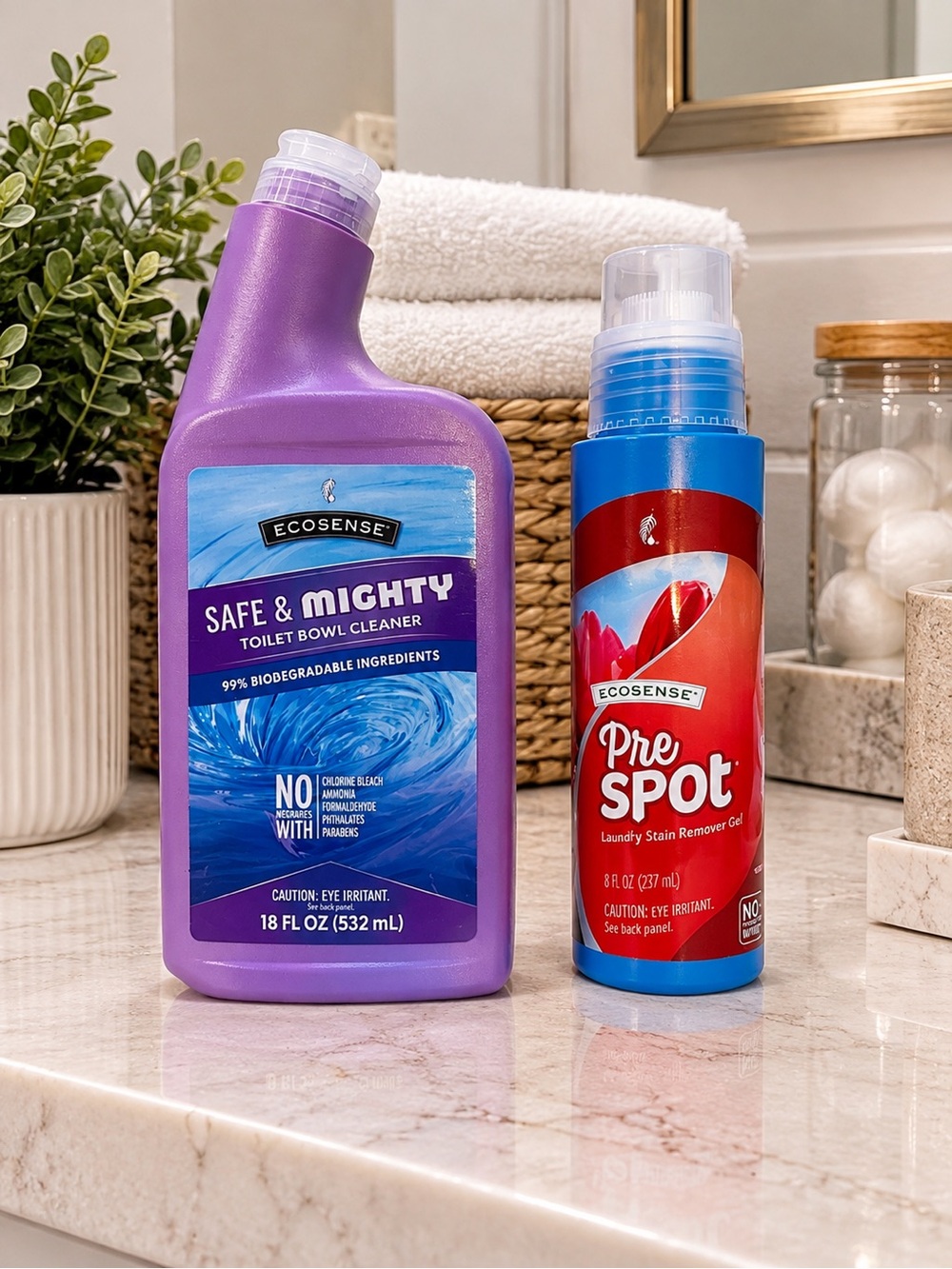 Melaleuca EcoSense Cleaning Bundle Safe & Mighty + PreSpot NEW